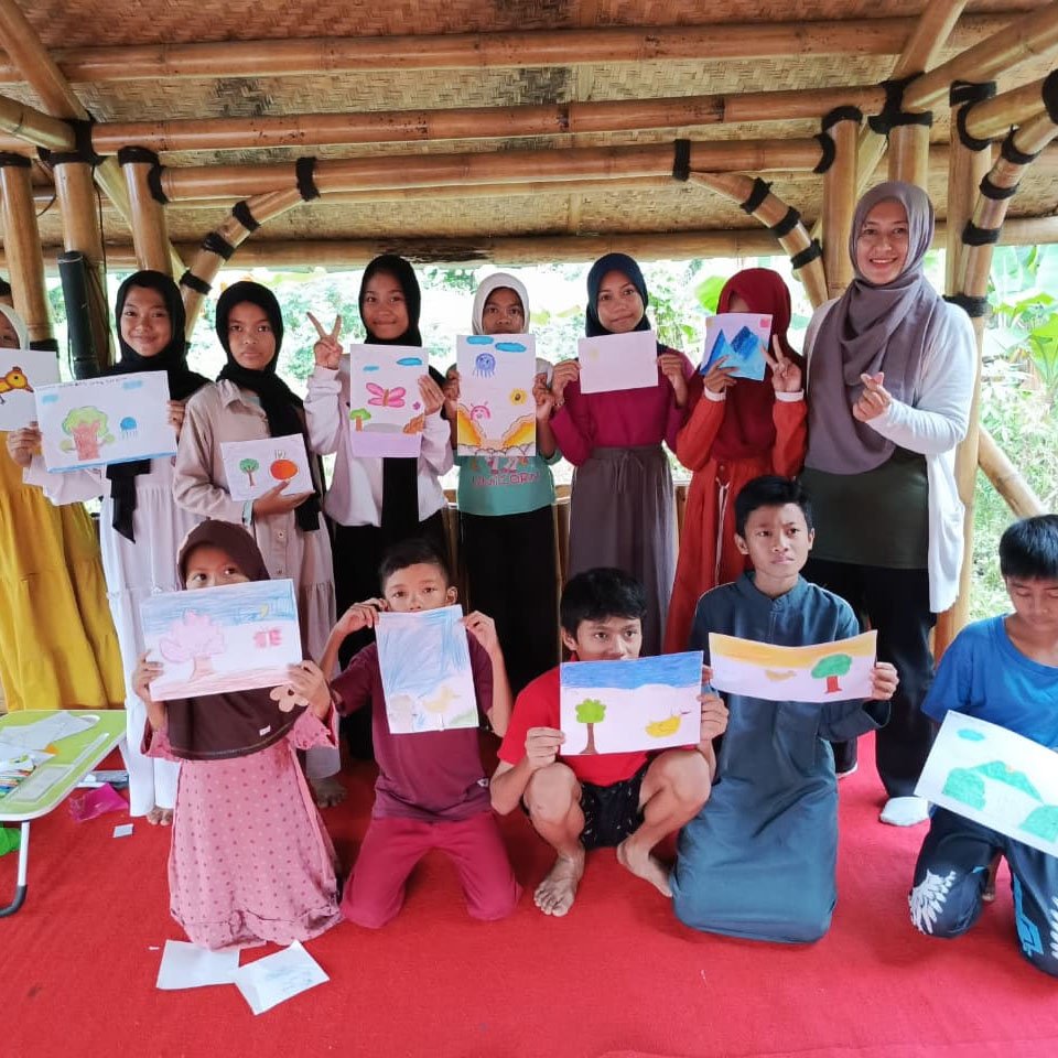 Kegiatan pembinaan bersama anak-anak binaan dalam program pendampingan.